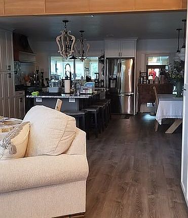 view from the front door