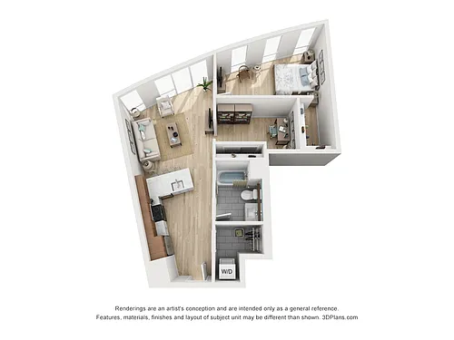Floor plan A1DC
