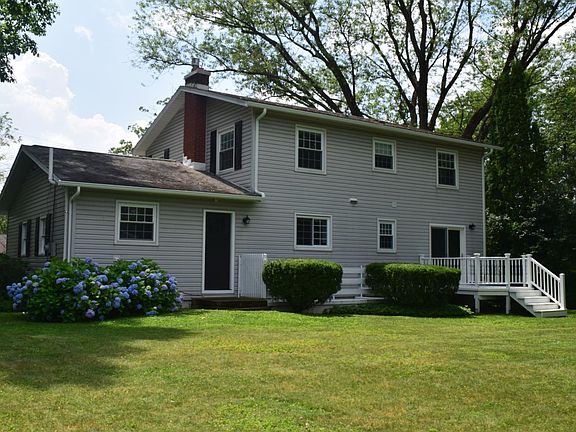 Flat and large back yard.