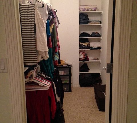 Master Bedroom Walk-in Closet
