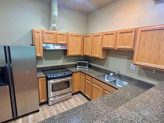 Kitchen with over and under counter storage