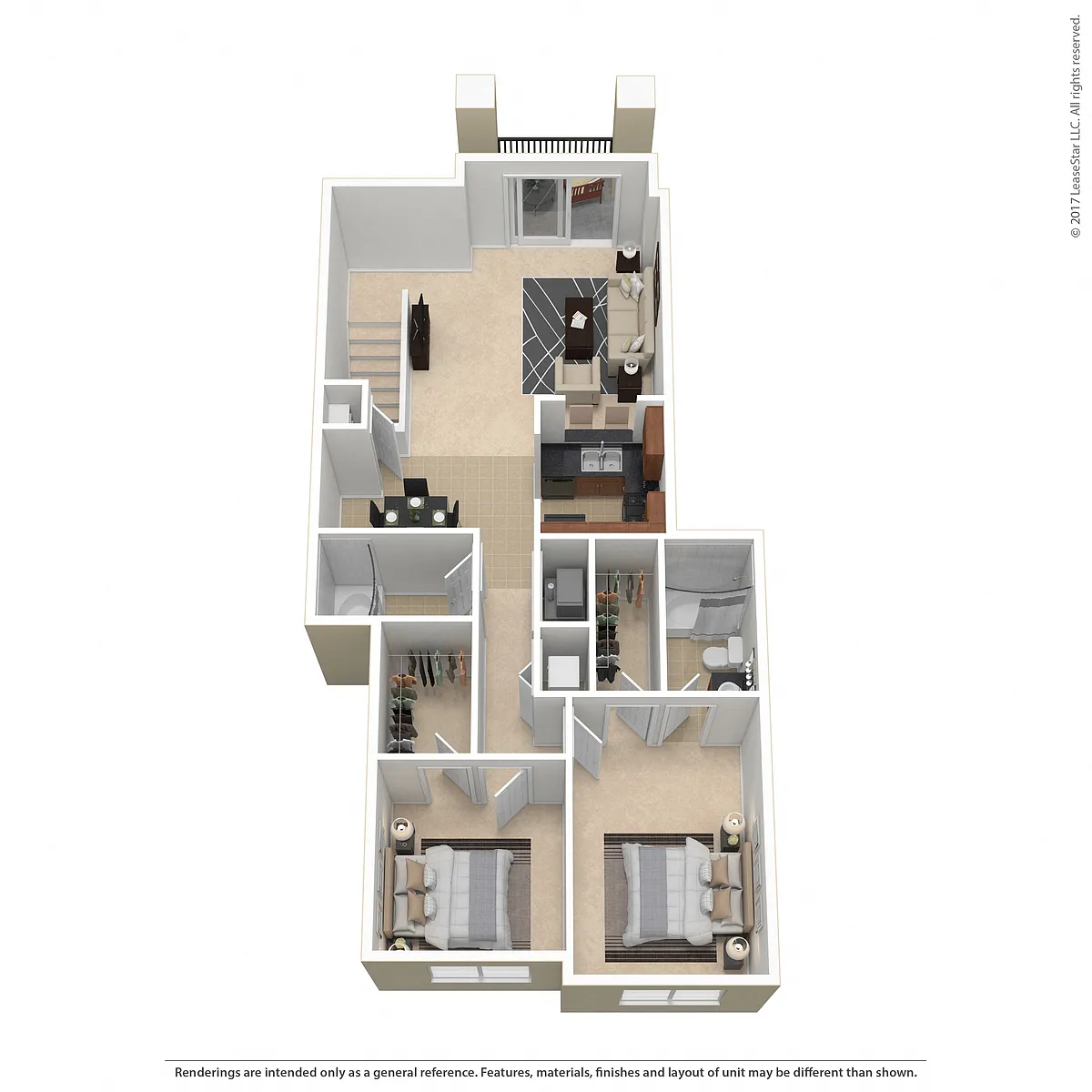 Floor plan Residence 5 Upgraded
