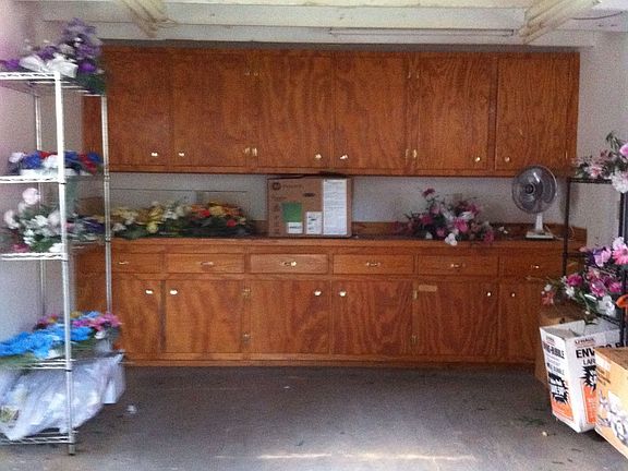 BUILT IN CABINETS IN SHOP