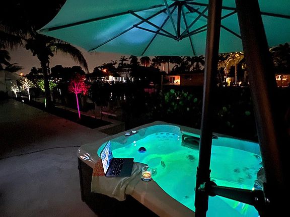 Hot Tub Canal View
