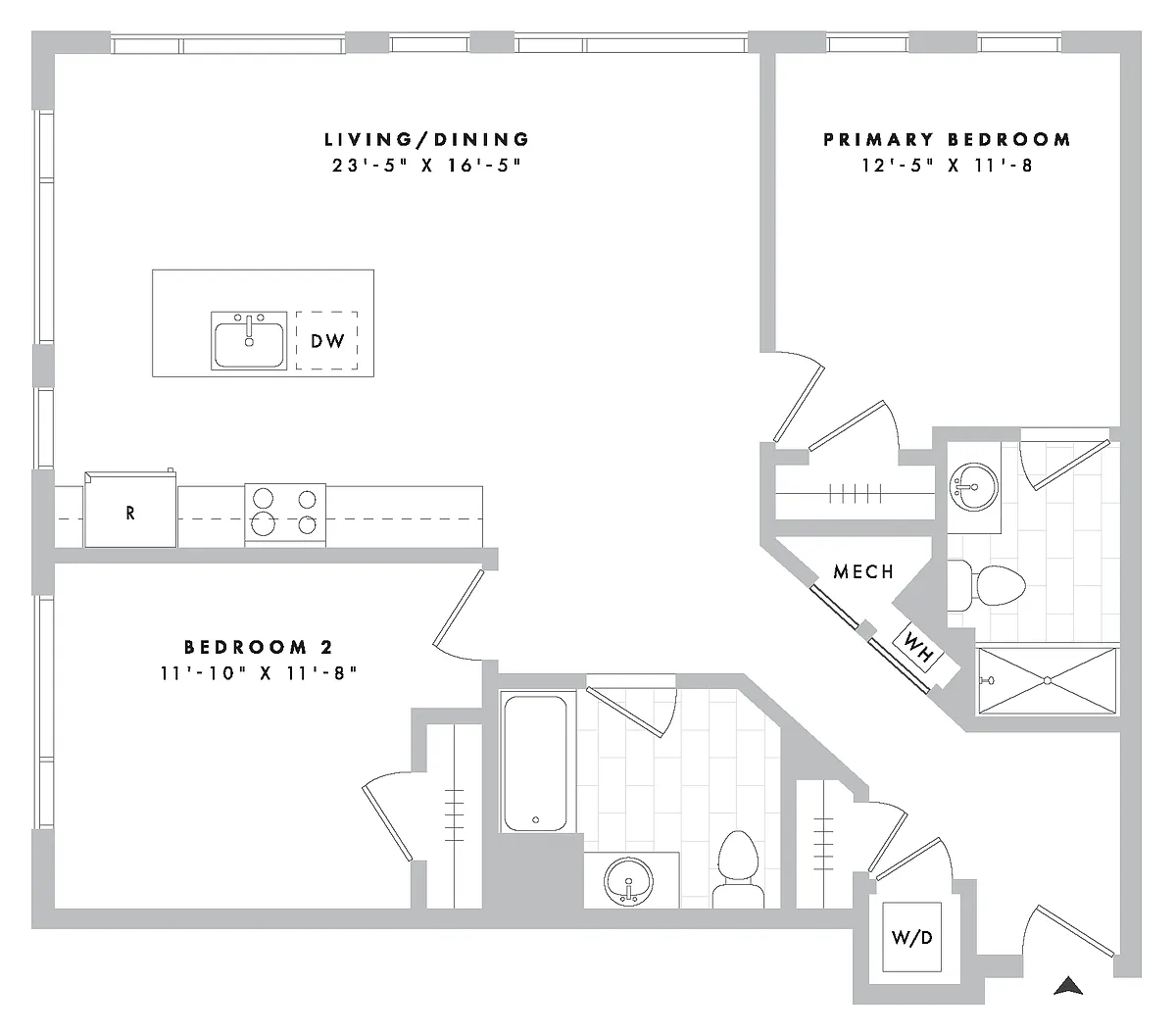 Floor plan B13