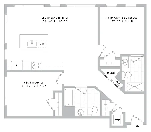 Floor plan B13