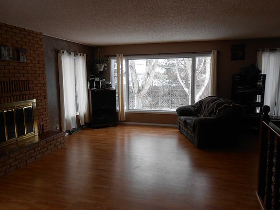 big window upstairs living room