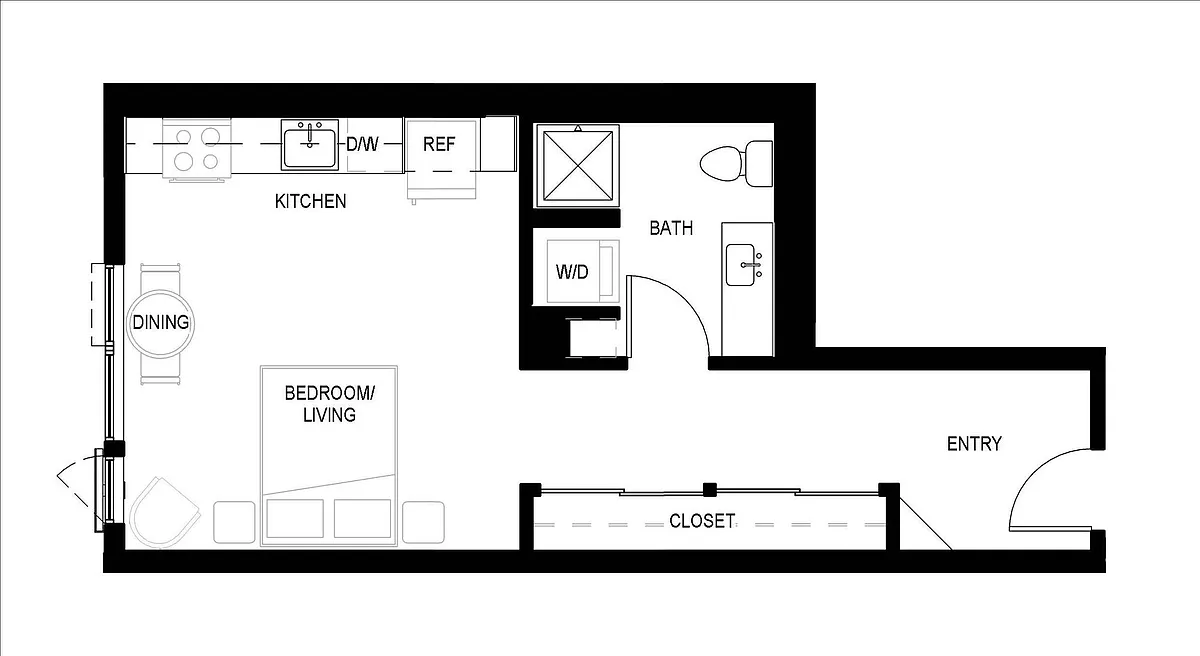 Floor plan S - S1B