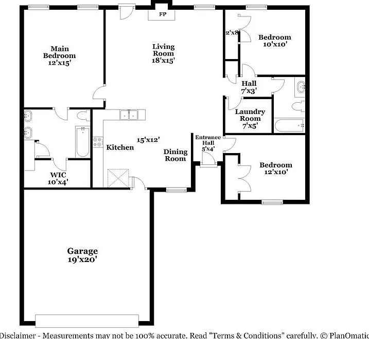 3 bed, 2.0 bath, 1238 sqft, $2,570 — Photo 2