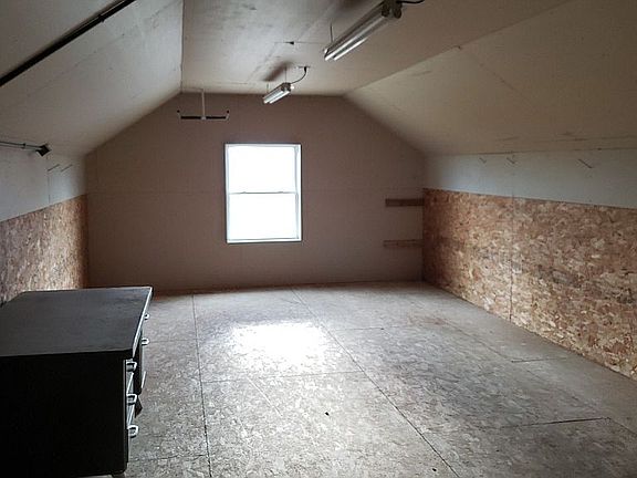 Storage area above shop