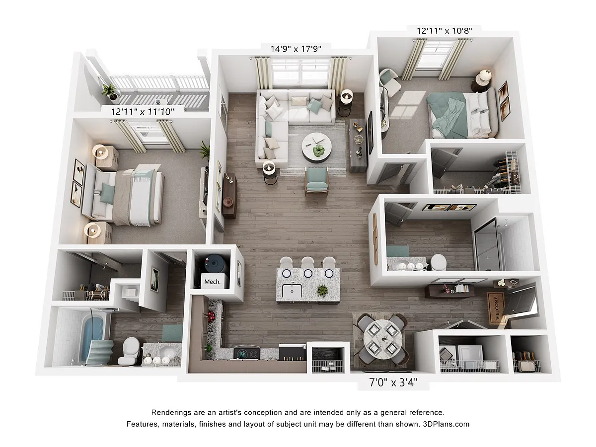 Floor plan Watermark