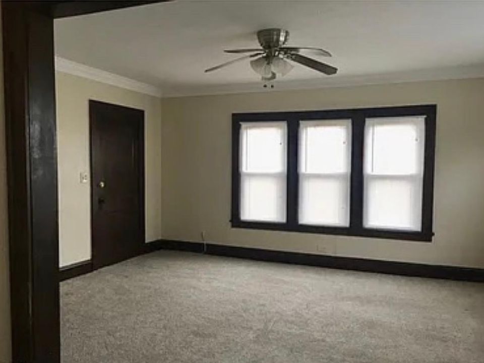 Beautiful natural hardwood with cream paint is sure to match any interior color palette.