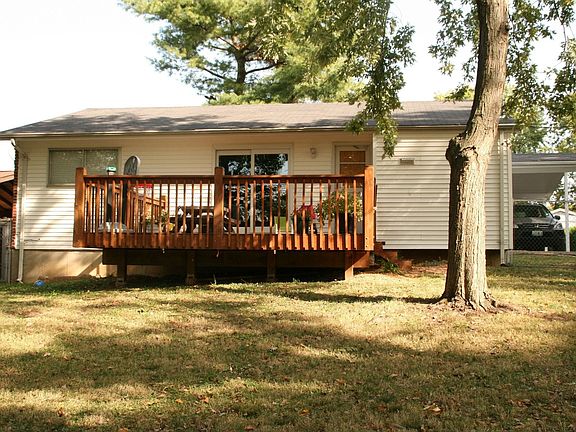 View of back of house