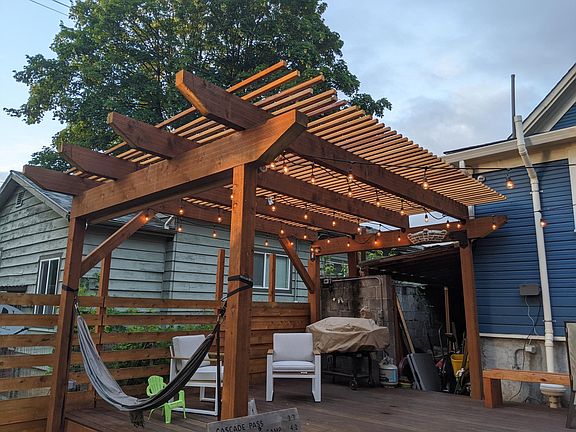 Shared Deck/Pergola