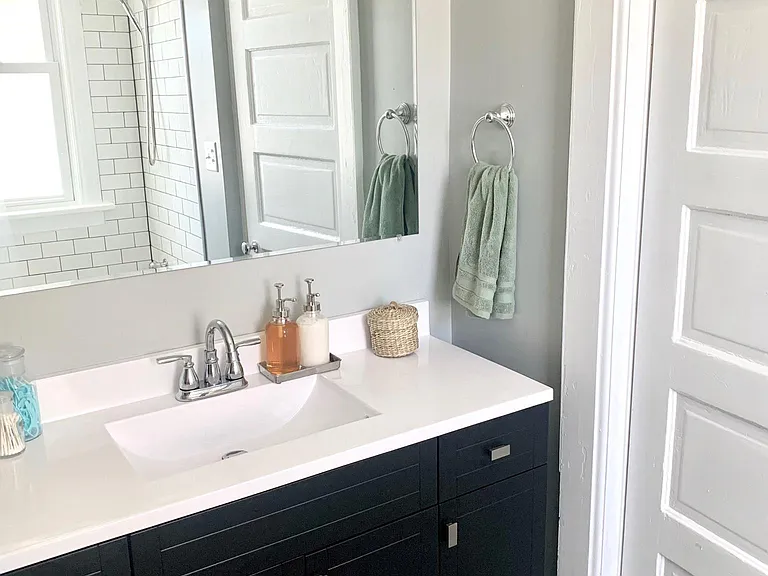 Updated bathroom