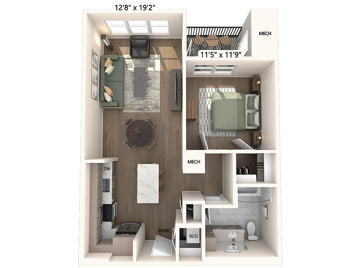 Floor plan AM19b-Signature