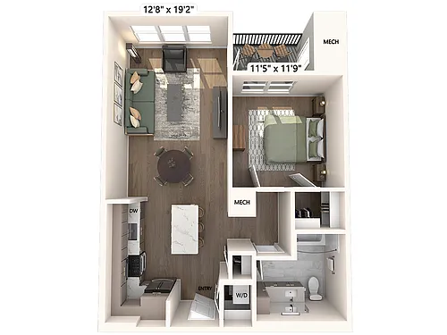 Floor plan AM19b-Signature