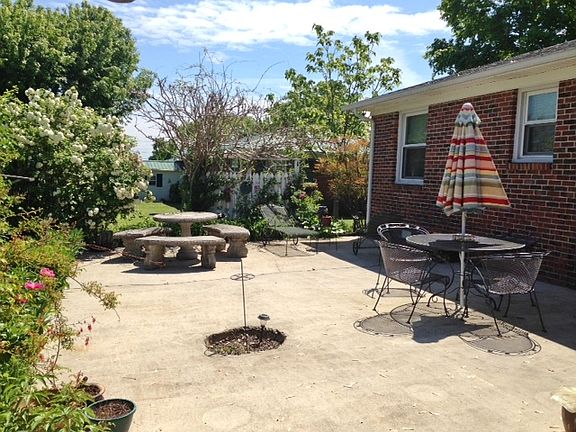 Back Patio ready for summer