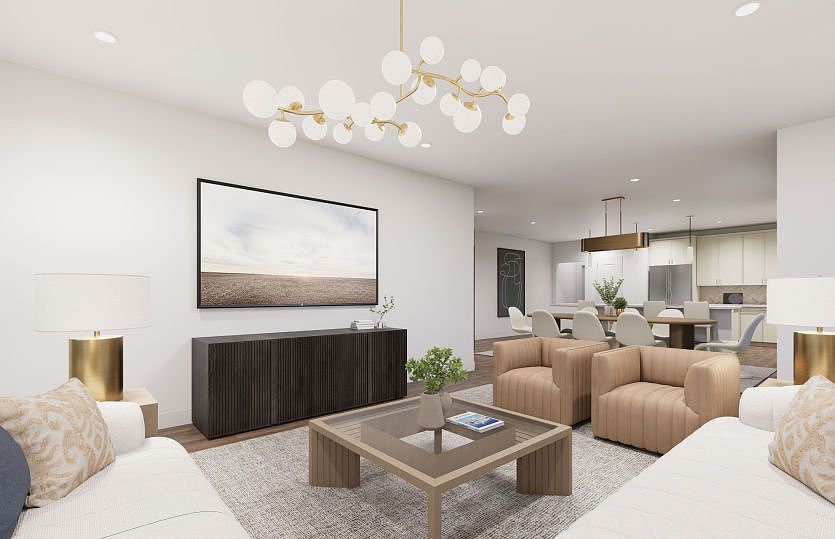 Open Floor Plan Home Design Makes Entertaining Easy