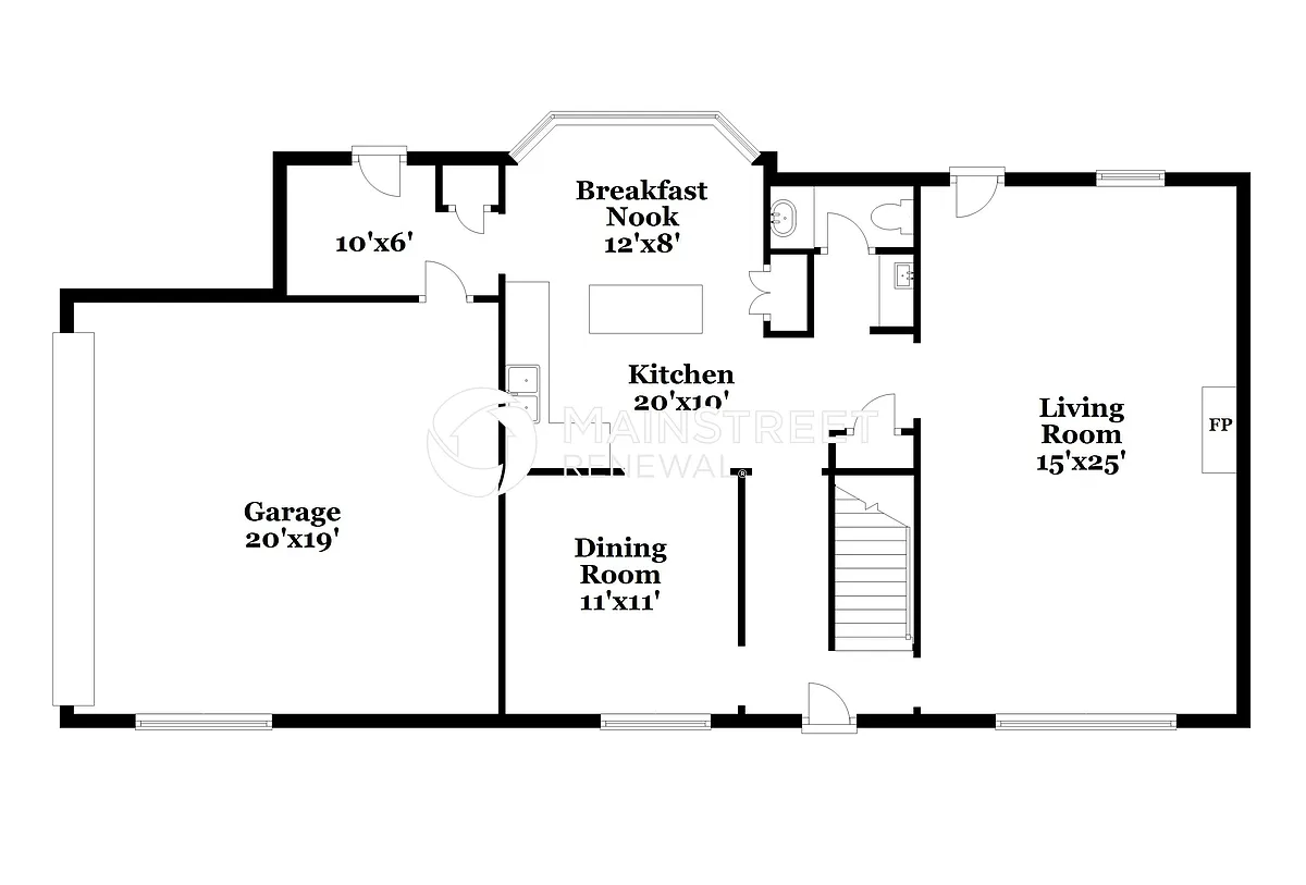 Floor Plan - 7330 Ashley Oaks Dr