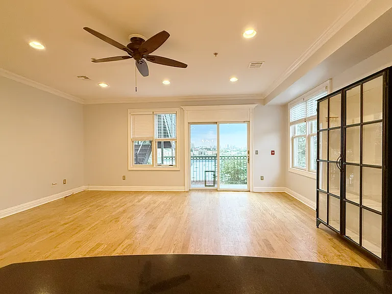 Living/Dining Room. View from Kitchen Island.
