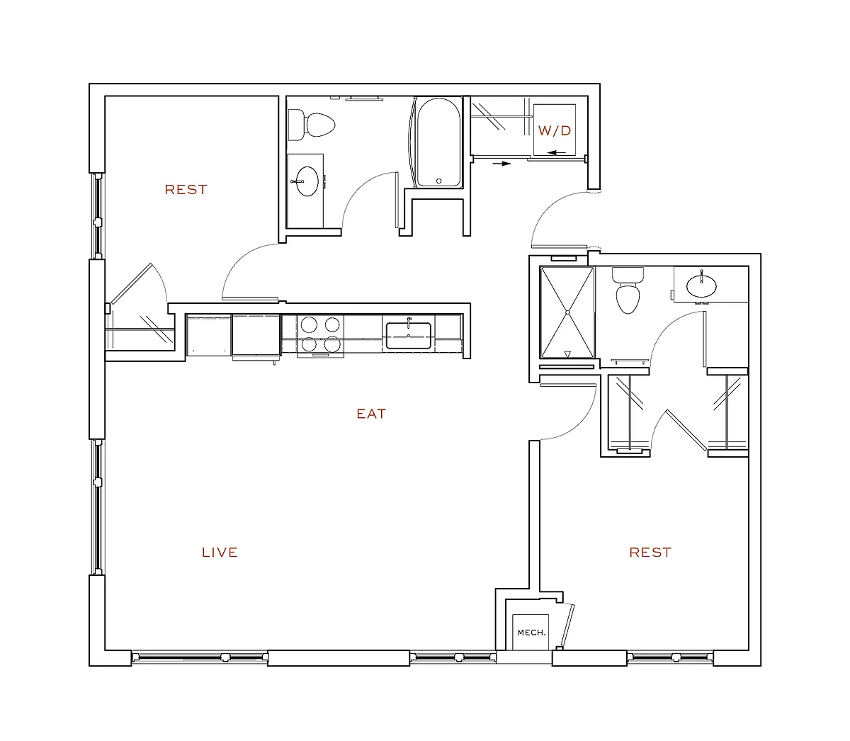 Floor plan D11