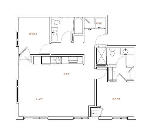 Floor plan D11