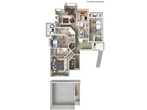 Floor plan Magnolia