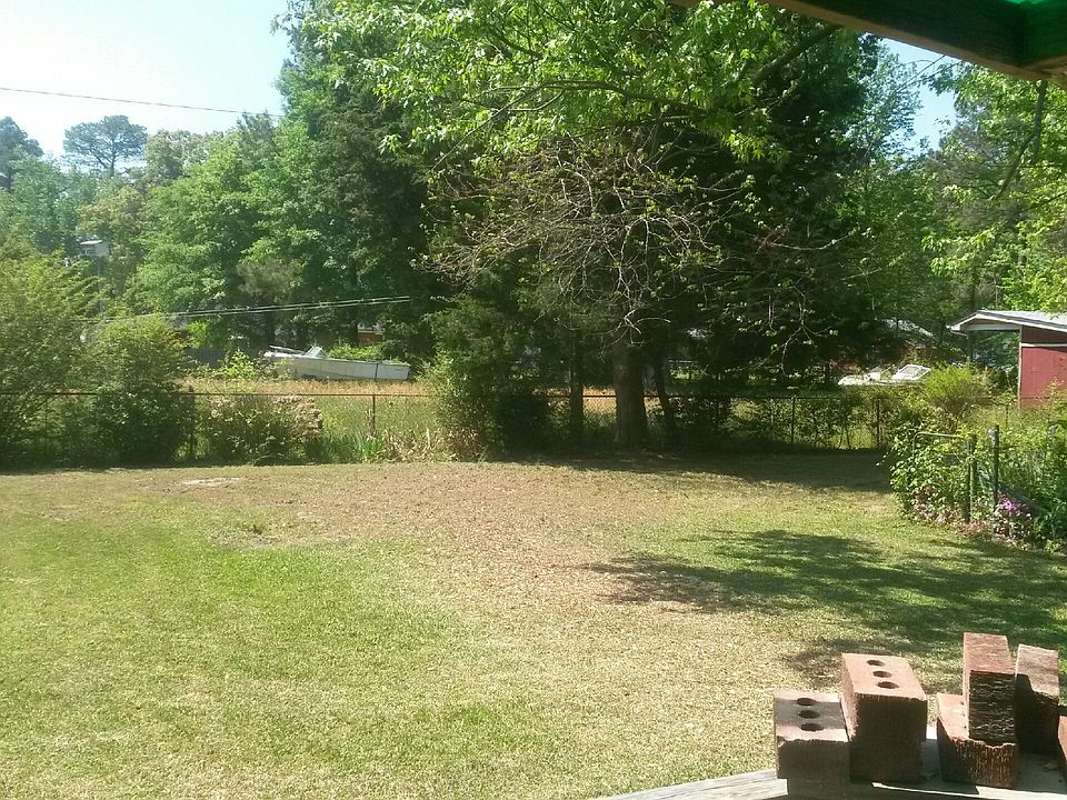 Large backyard 