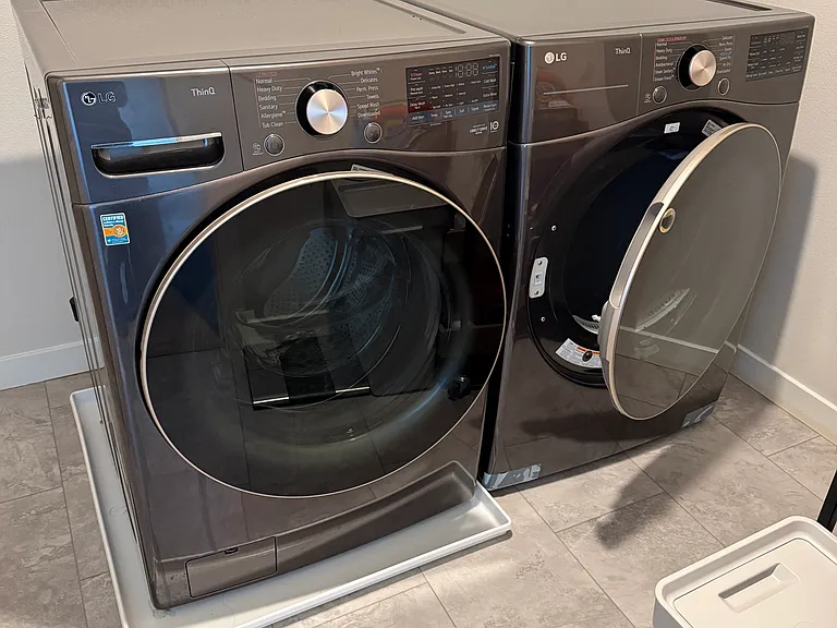 in-unit wash and dryer.