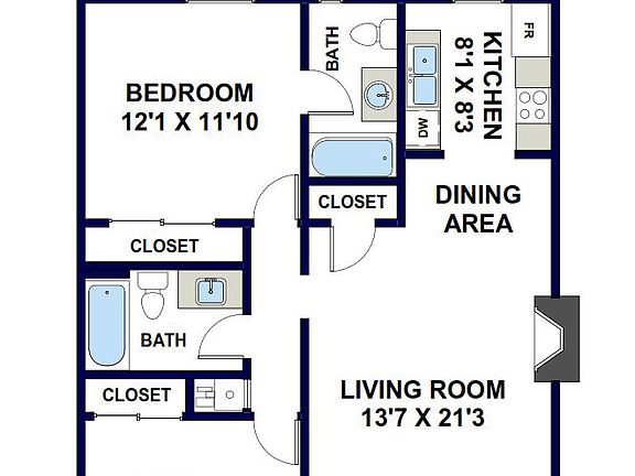 3rd image of 4235 Whitsett Ave APT 202