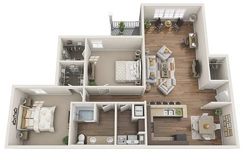Floor plan B2