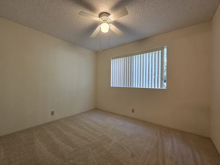 First Bedroom with New Carpet