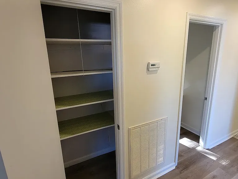 Hallway closet