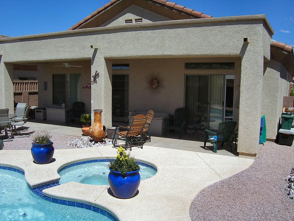 Back Patio and Spa