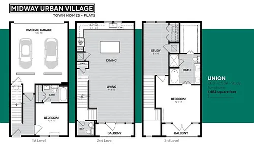 Floor plan Union
