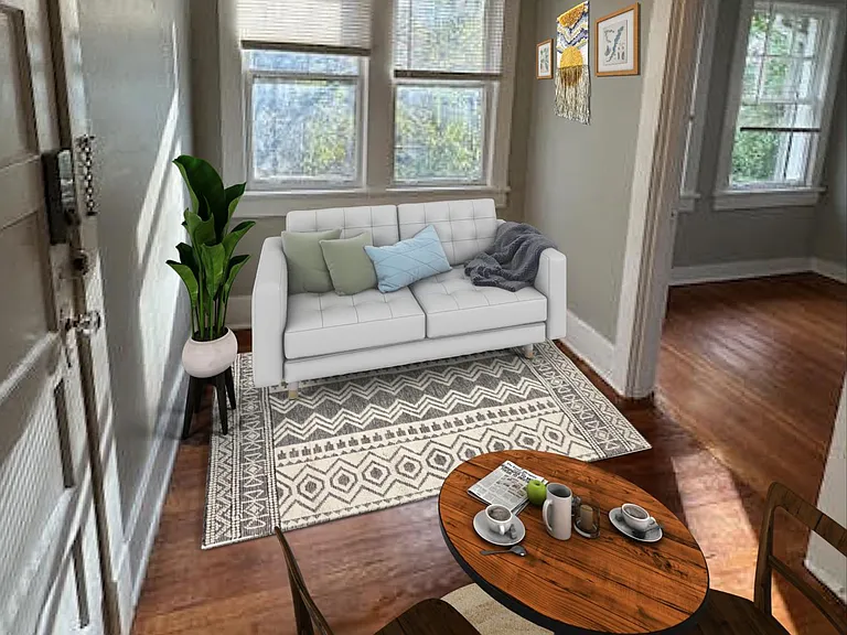 Living Room with small eating area