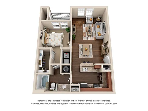 Floor plan The Riviera A2