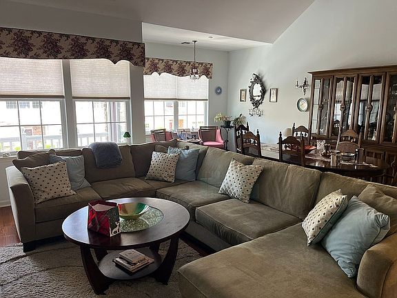 Open plan living area