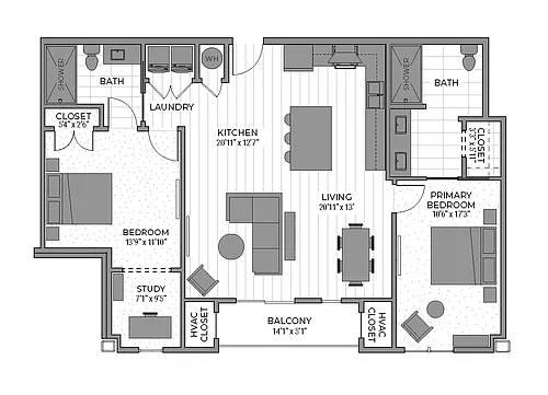 Floor plan Plan V