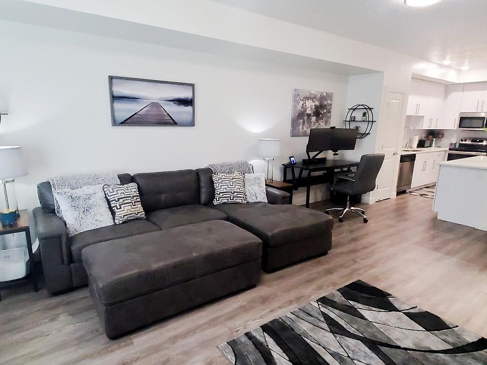 View of Living Room and Kitchen