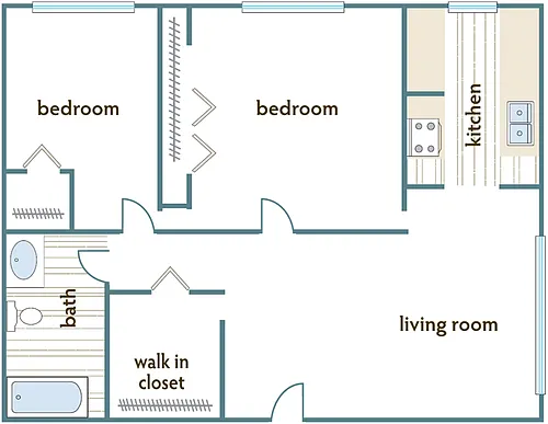Floor plan Hilltop