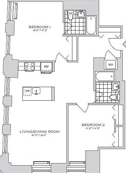 70 Pine St #2203 — Photo 2