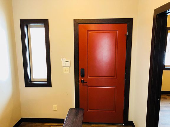 Front door from inside unit