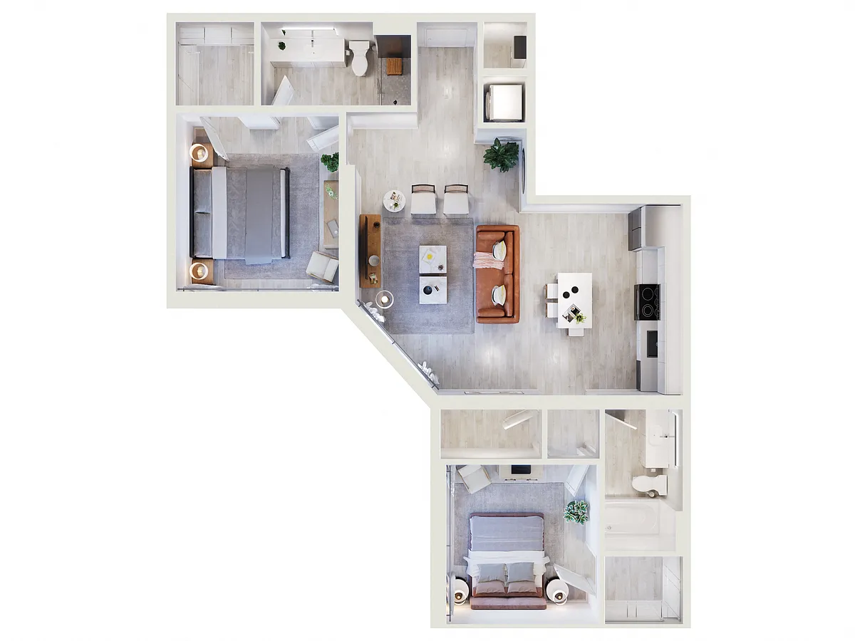 Floor plan B3