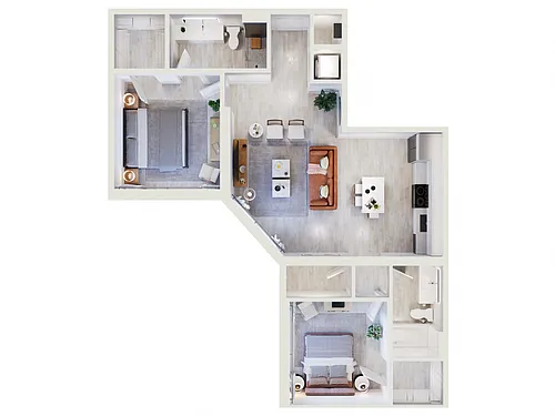 Floor plan B3