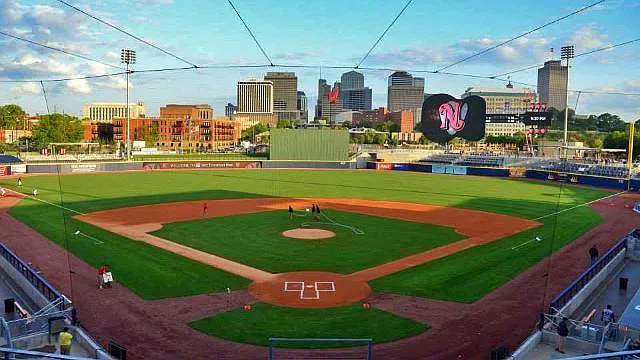 The Nashville Sounds Baseball Stadium is just down the street....This is a super fun place to go during the spring/summer season..