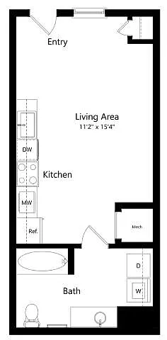 Floor plan S1-ANSI