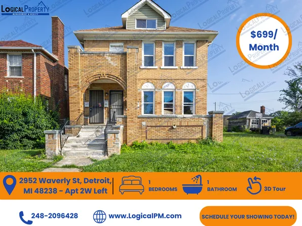 2952 Waverly St #2W, Detroit, MI 48238