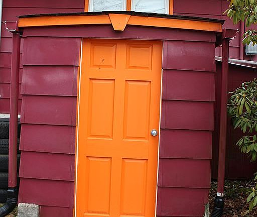 Basement entrance 